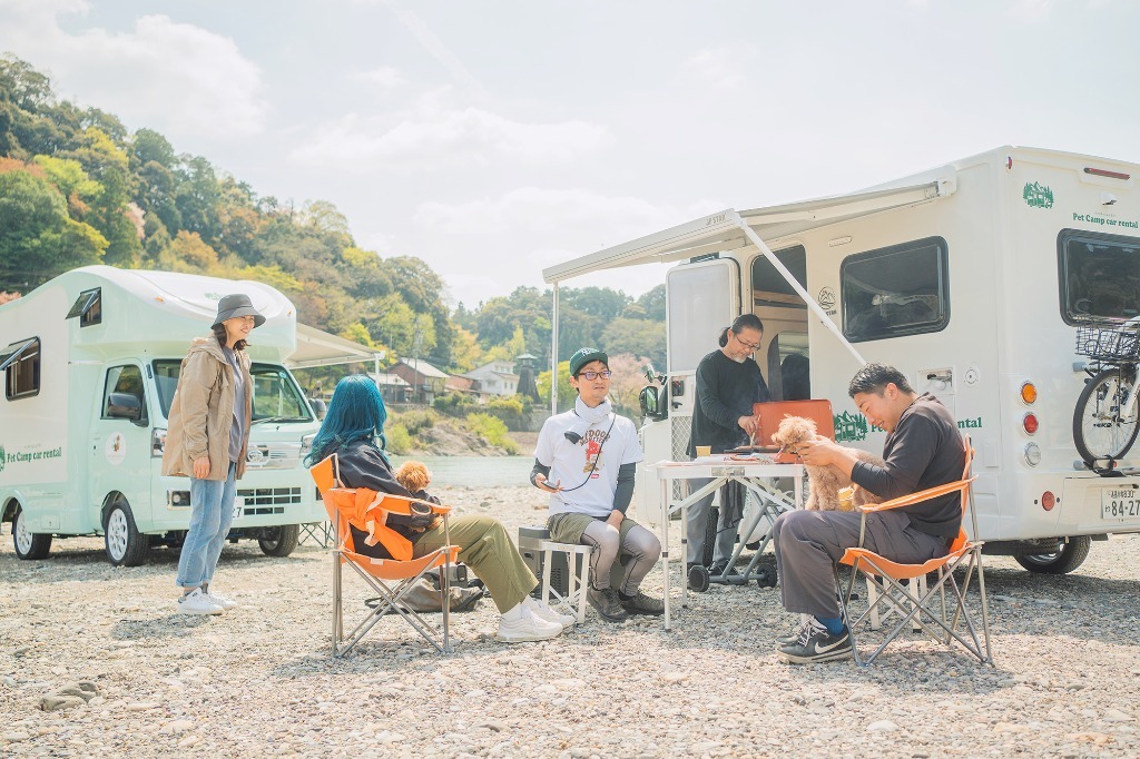 ペットと一緒だから<br />旅はもっと楽しくなる